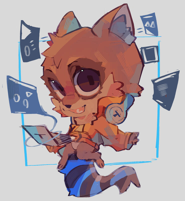 Raccoooon (For @torcado on twitter!)